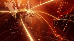 Map Internet Technology world map digital art