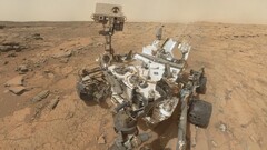 Mars curiosity selfies