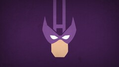 marvel comics hero Hawkeye blo0p superhero Minimalism