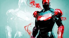 marvel comics Iron Man artwork Marvel Cinematic Universe