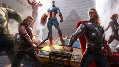 marvel comics Iron Man thor Black Widow Hawkeye captain america