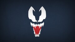 marvel comics Venom Spider-Man blo0p Simple Background