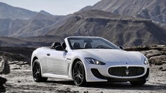 Maserati GranCabrio Car cabriolet Sports Car white cars