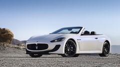 Maserati GranCabrio Car Maserati white cars vehicle