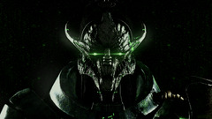 mass effect video games science fiction green eyes