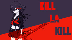 Matoi Ryuuko anime girls Anime Kill la Kill belly miniskirt