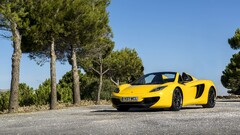 McLaren MC4-12C McLaren yellow cars Car vehicle