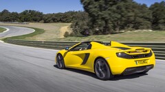 mclaren mp4-12c race tracks Car yellow cars vehicle McLaren