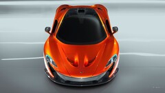 mclaren p1 Car McLaren Supercars red cars vehicle frontal view