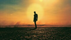 Men landscape People sky