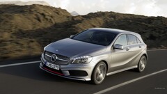 Mercedes A-class Car silver cars vehicle Mercedes-Benz