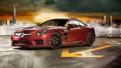 Mercedes C-25 red cars Car vehicle Mercedes-Benz