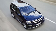 Mercedes GL SUV Car blue cars vehicle Mercedes-Benz high angle