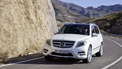 Mercedes GLK Car road vehicle white cars Mercedes-Benz