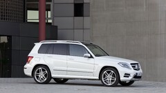 Mercedes GLK Car white cars vehicle Mercedes-Benz