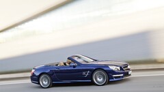 Mercedes SL 65 AMG Car vehicle blue cars Mercedes-Benz