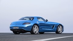 mercedes sls blue cars Mercedes-Benz Car vehicle