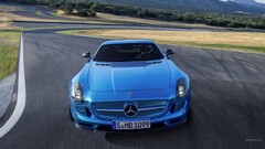 mercedes sls Car Mercedes-Benz blue cars vehicle numbers