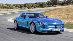 mercedes sls Car Mercedes-Benz blue cars vehicle numbers