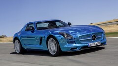 mercedes sls Car Mercedes-Benz numbers blue cars vehicle