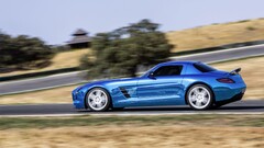 mercedes sls Car Mercedes-Benz vehicle blue cars