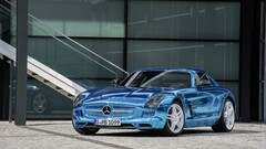 mercedes sls Car vehicle numbers blue cars