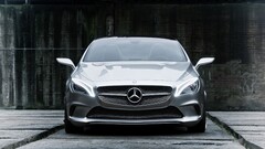 Mercedes Style Coupe concept cars Mercedes-Benz silver cars Car