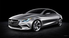 Mercedes Style Coupe concept cars Mercedes-Benz silver cars
