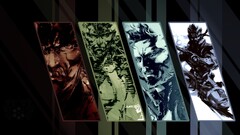 metal gear solid collage video games metal gear