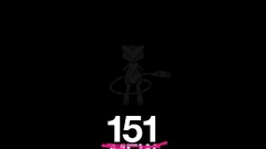 mew Pokémon numbers Minimalism