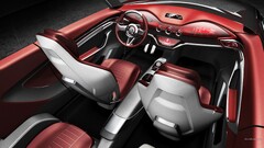 MG Icon concept cars car interior vehicle red cars