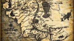 Middle-Earth Map the lord of the rings
