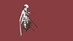 mikasa ackerman anime girls Anime Minimalism