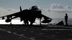 military aircraft airplane jets AV-8B Harrier II military