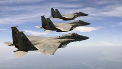 military aircraft airplane jets f-15 eagle military Aircraft