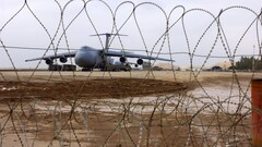 military aircraft airplane jets Lockheed C-5 Galaxy military