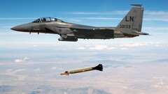 military aircraft airplane sky jets bombs f-15 eagle military