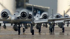 military aircraft jets warthog Fairchild A-10 Thunderbolt II