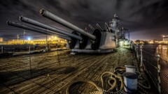 military ship hdr battleship vehicle sky lights