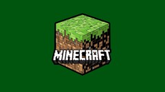 minecraft Cube Minimalism video games Simple Background 3d