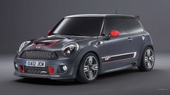 Mini JCW Mini Cooper Car vehicle silver cars