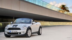 Mini Roadster Car numbers vehicle urban silver cars