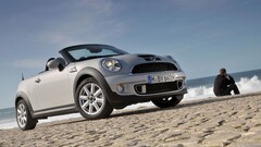 Mini Roadster Car silver cars numbers vehicle