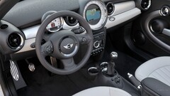 Mini Roadster steering wheel car interior Car vehicle