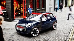 Mini Rocketman concept cars vehicle Car blue cars