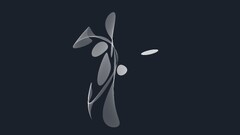 Minimalism abstract shapes Simple Background