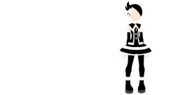 Minimalism Anime anime girls Simple Background monochrome