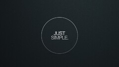 Minimalism artwork Simple Background circle Typography