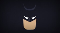 Minimalism Batman superhero