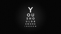 Minimalism black Typography Simple Background